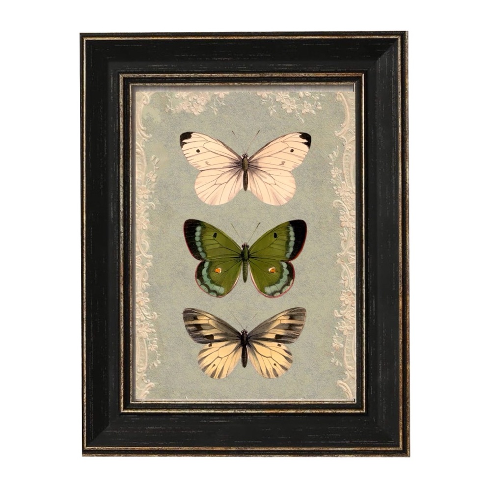 Vintage Butterfly Wall Art